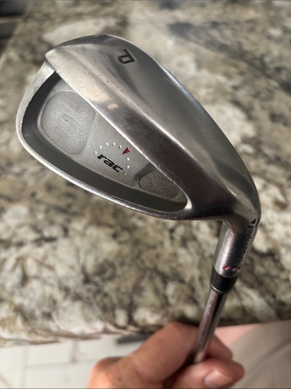 Taylormade RAC  RH pitching wedge uniflex steel shaft golf club iron